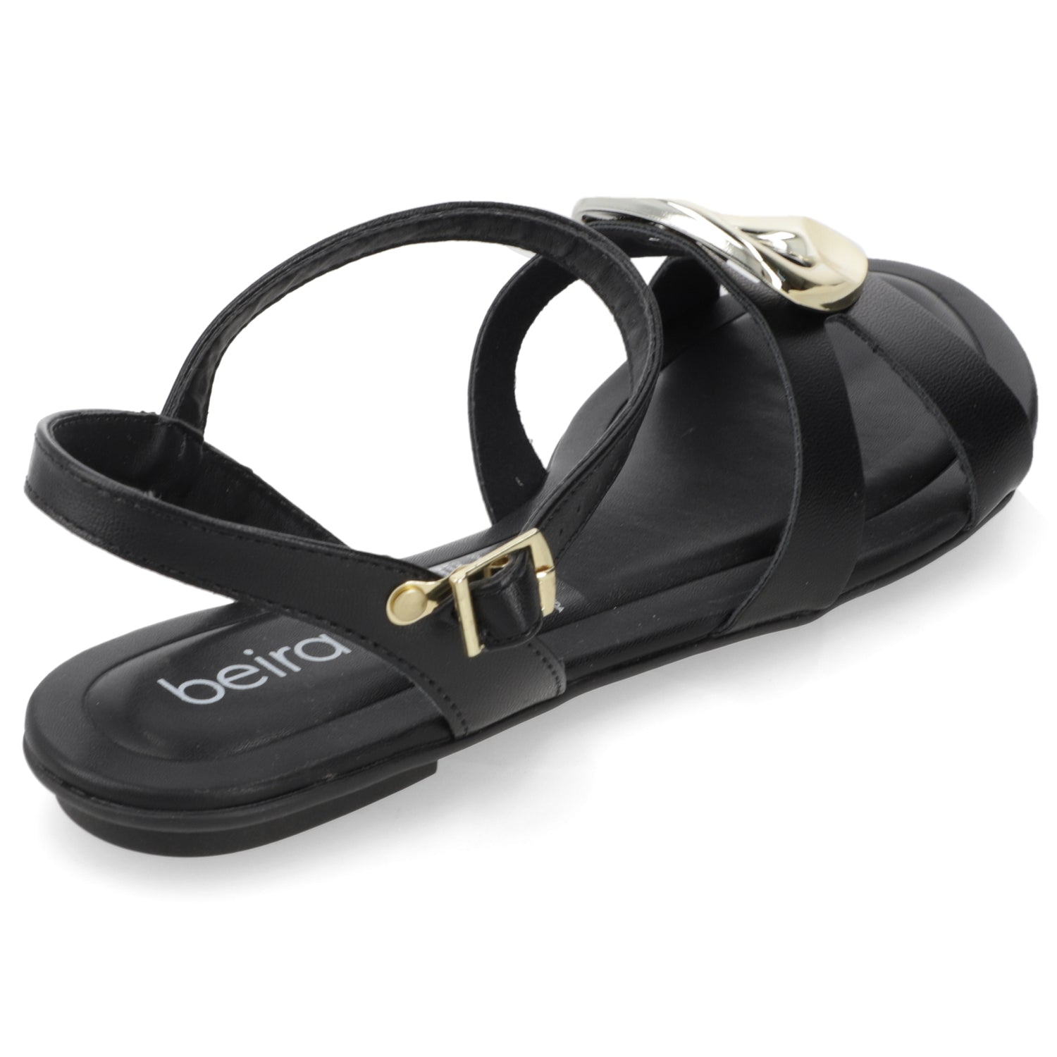 Sandalia Negro Beira Rio Ecocuero 35 / Negro