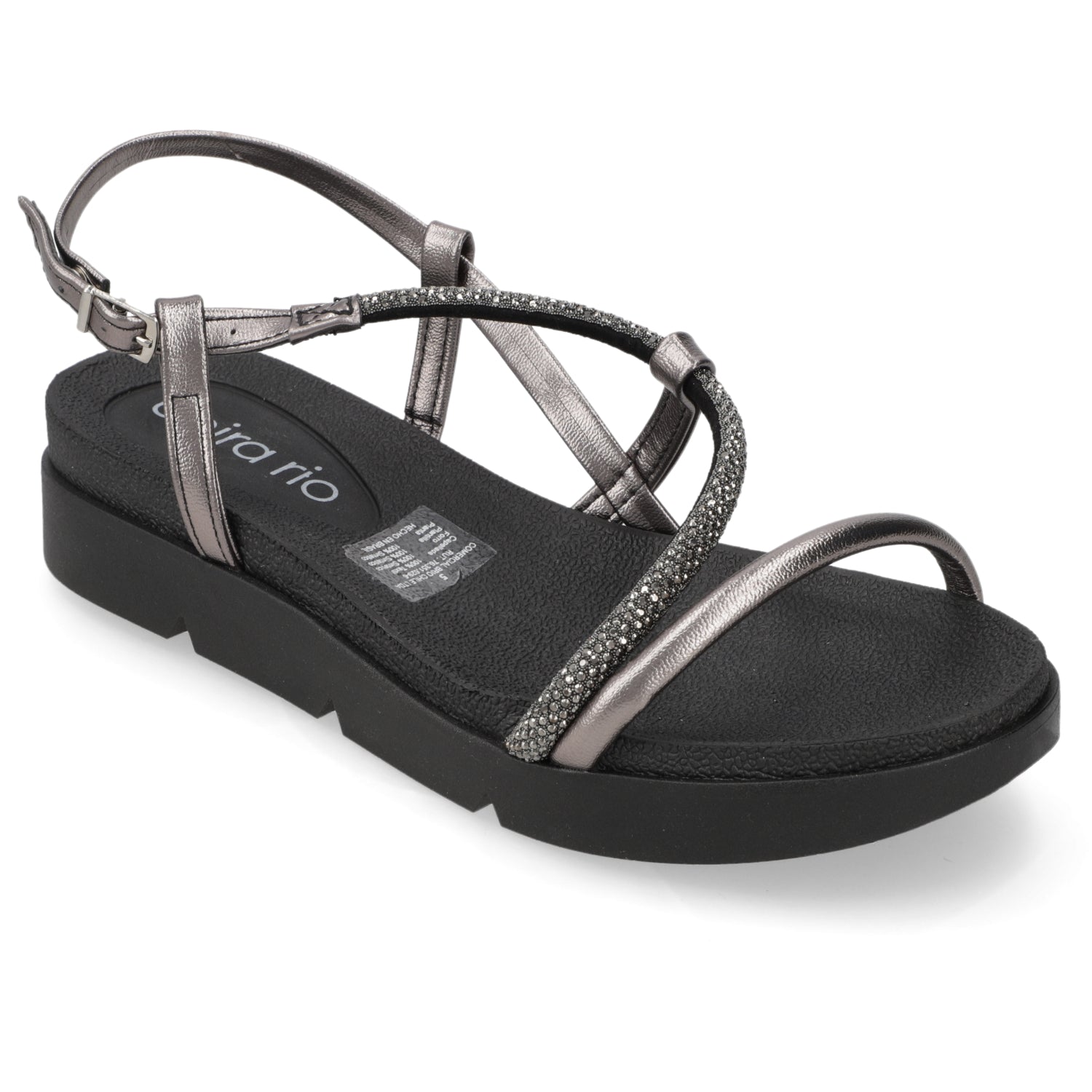Sandalia Negro Beira Rio 35 / Negro
