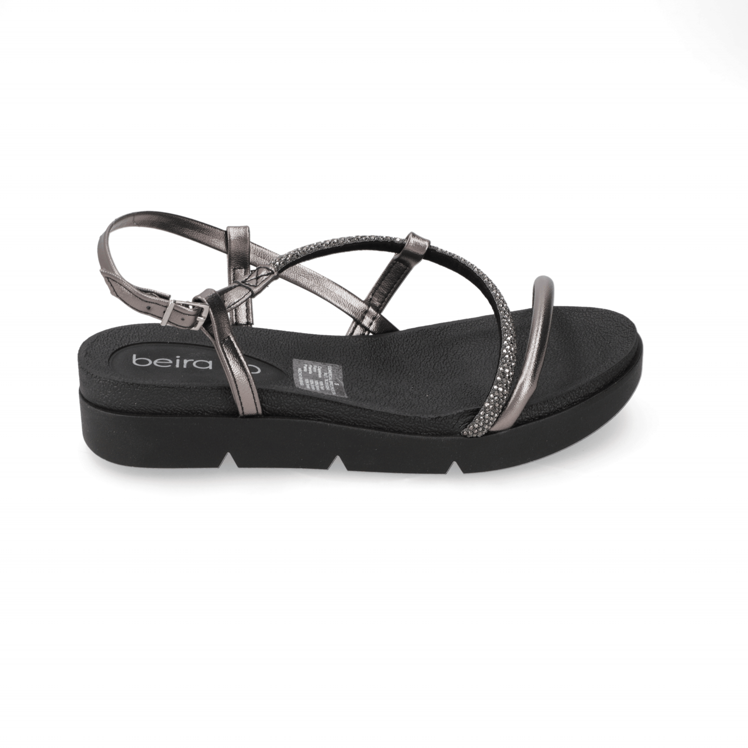 Sandalia Negro Beira Rio 35 / Negro