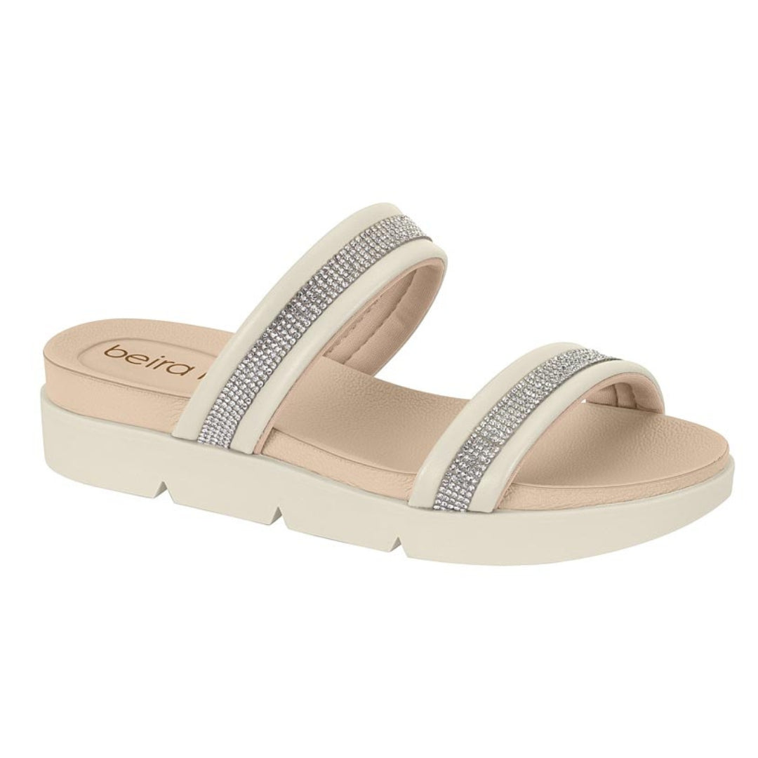 Sandalia Plana Blanco