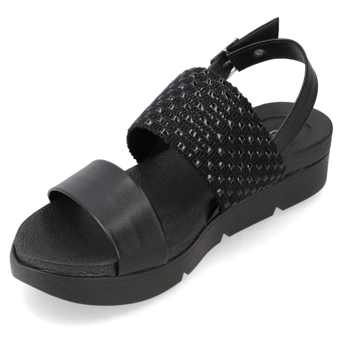 Sandalia Negro Beira Rio Ecocuero 35 / Negro