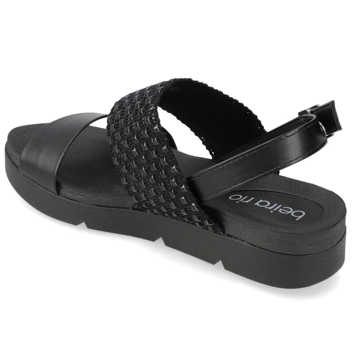 Sandalia Negro Beira Rio Ecocuero 35 / Negro