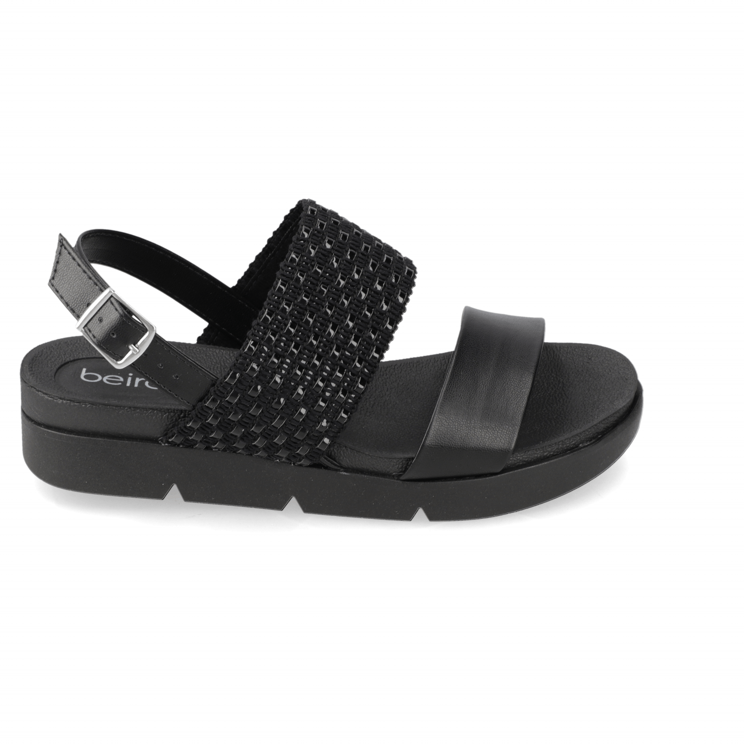 Sandalia Negro Beira Rio Ecocuero 35 / Negro