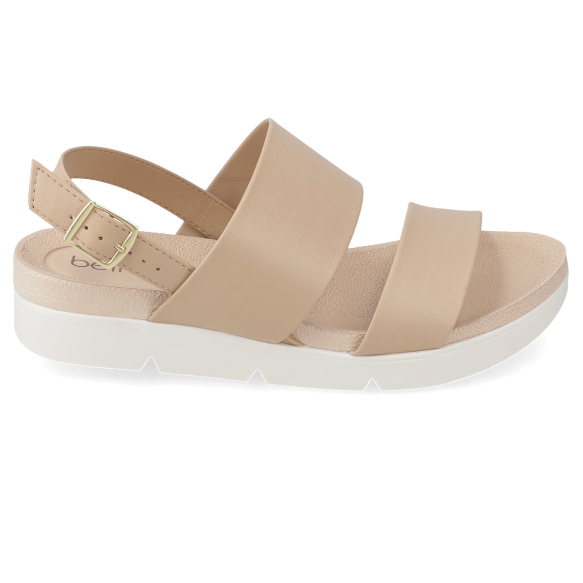 Sandalia Beige Beira Rio Ecocuero 35 / Beige