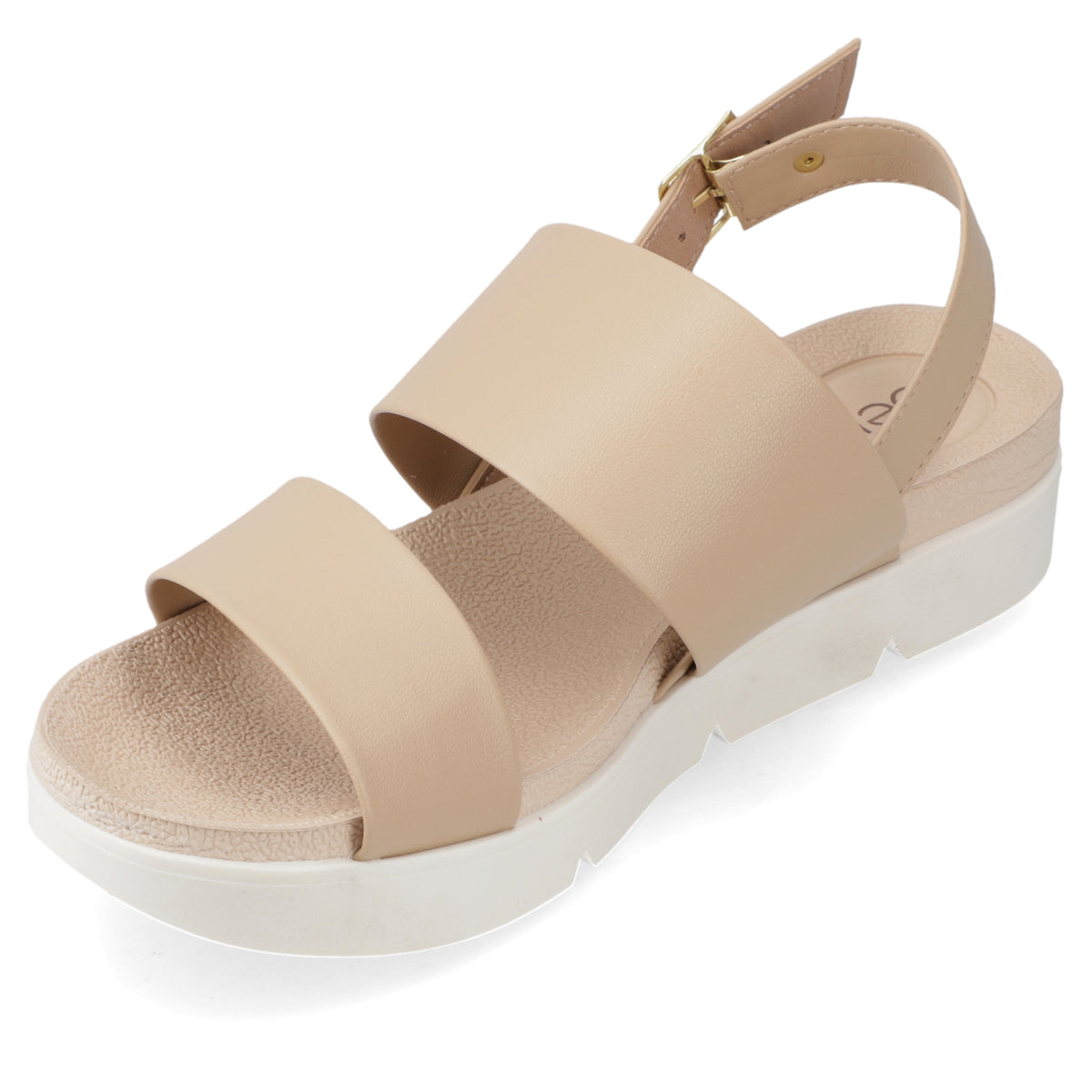 Sandalia Beige Beira Rio Ecocuero 35 / Beige