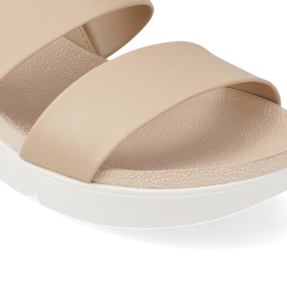 Sandalia Beige Beira Rio Ecocuero 35 / Beige