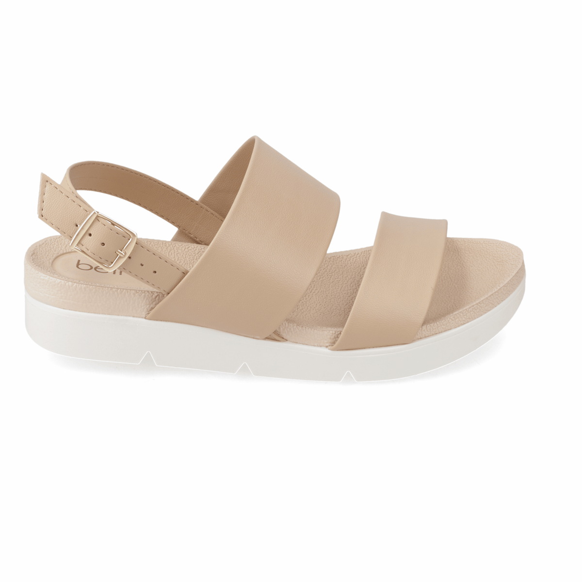 Sandalia Beige Beira Rio Ecocuero 35 / Beige