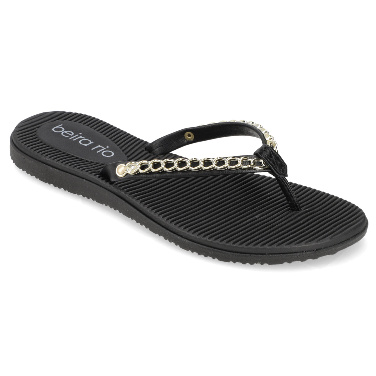 Sandalia Negro Beira Rio Ecocuero 35 / Negro