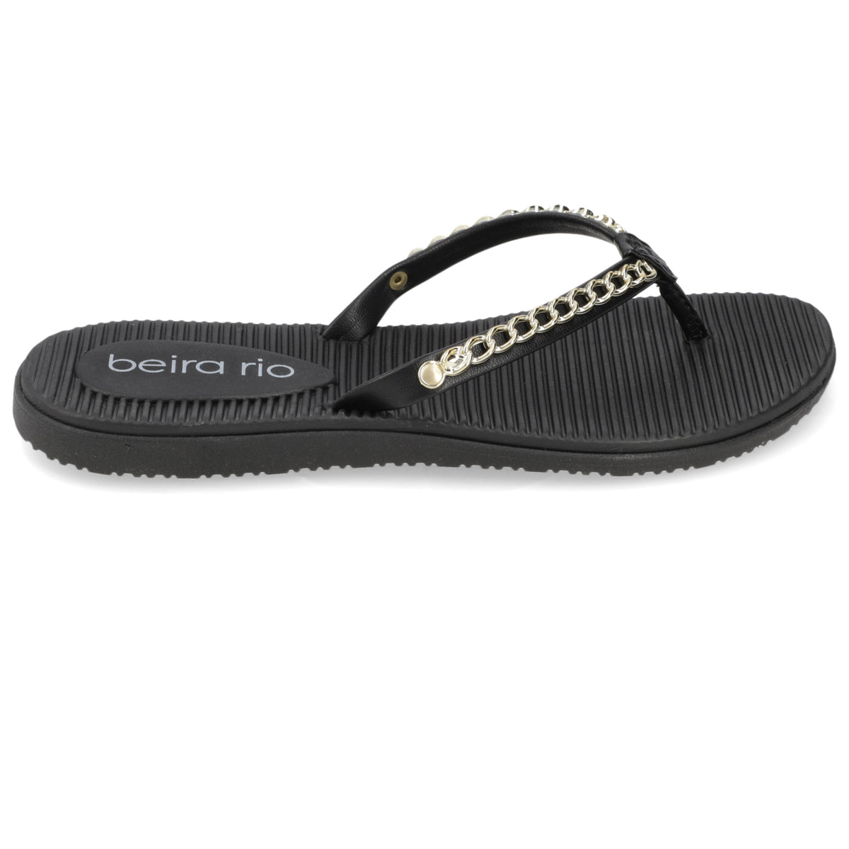 Sandalia Negro Beira Rio Ecocuero 35 / Negro