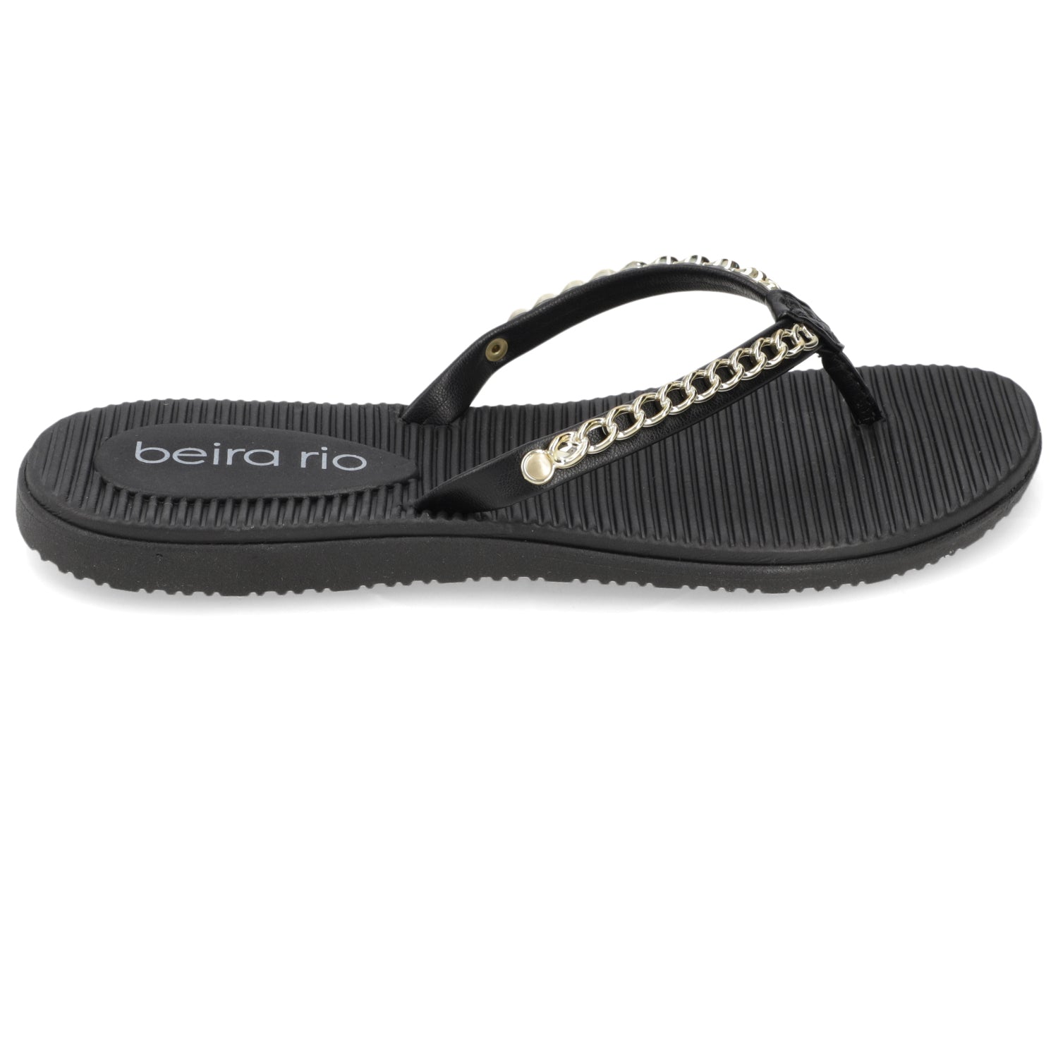 Sandalia Negro Beira Rio Ecocuero 35 / Negro