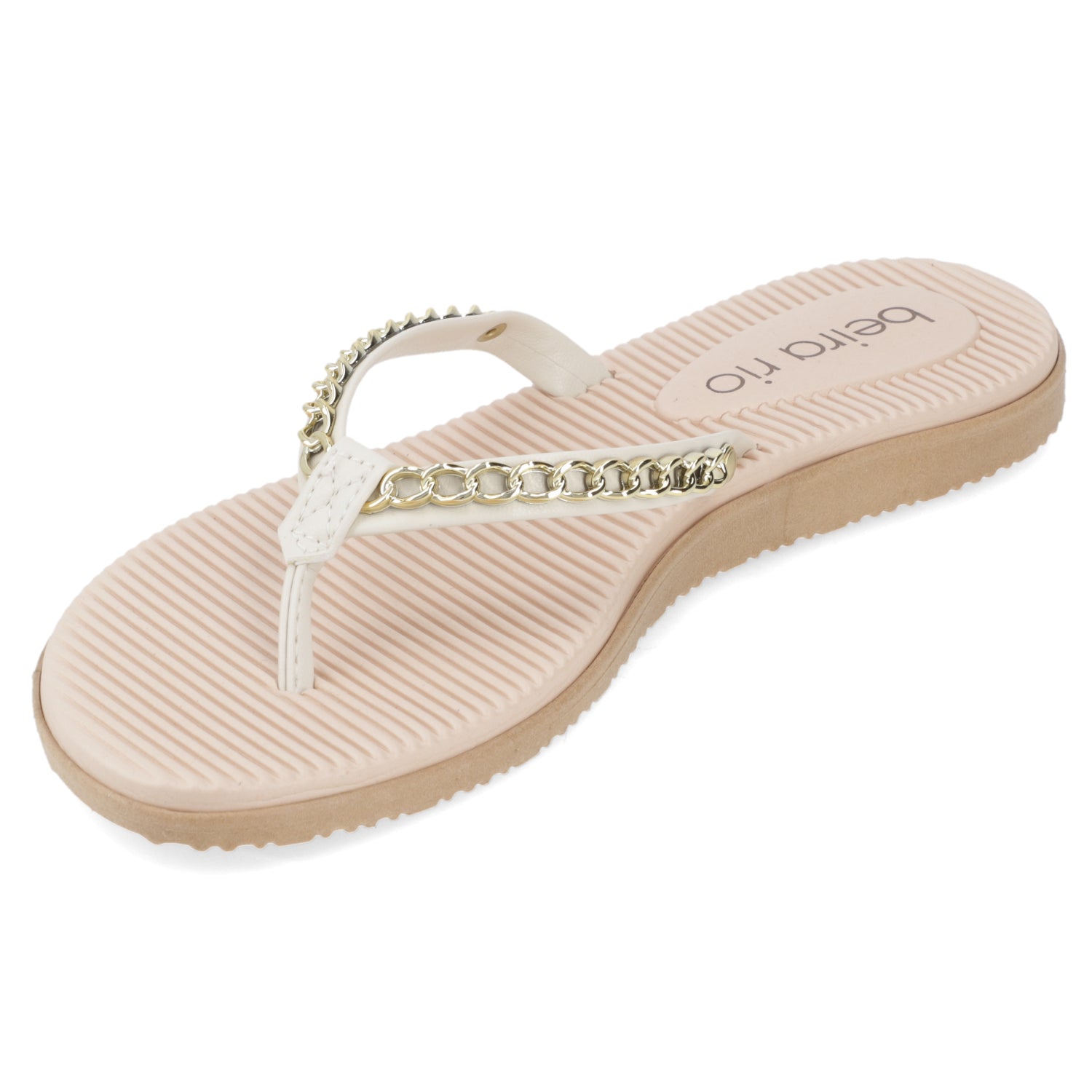 Sandalia Blanco OFF Beira Rio Ecocuero 35 / Blanco OFF