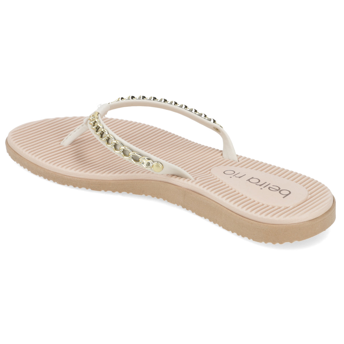 Sandalia Blanco OFF Beira Rio Ecocuero 35 / Blanco OFF