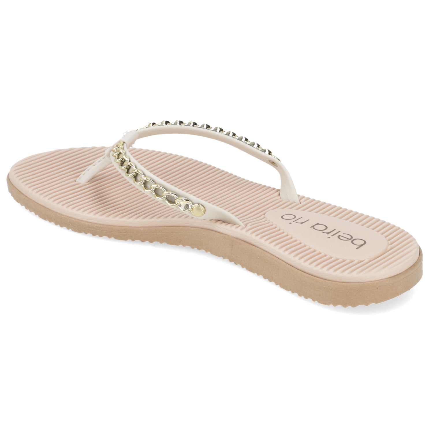 Sandalia Blanco OFF Beira Rio Ecocuero 35 / Blanco OFF