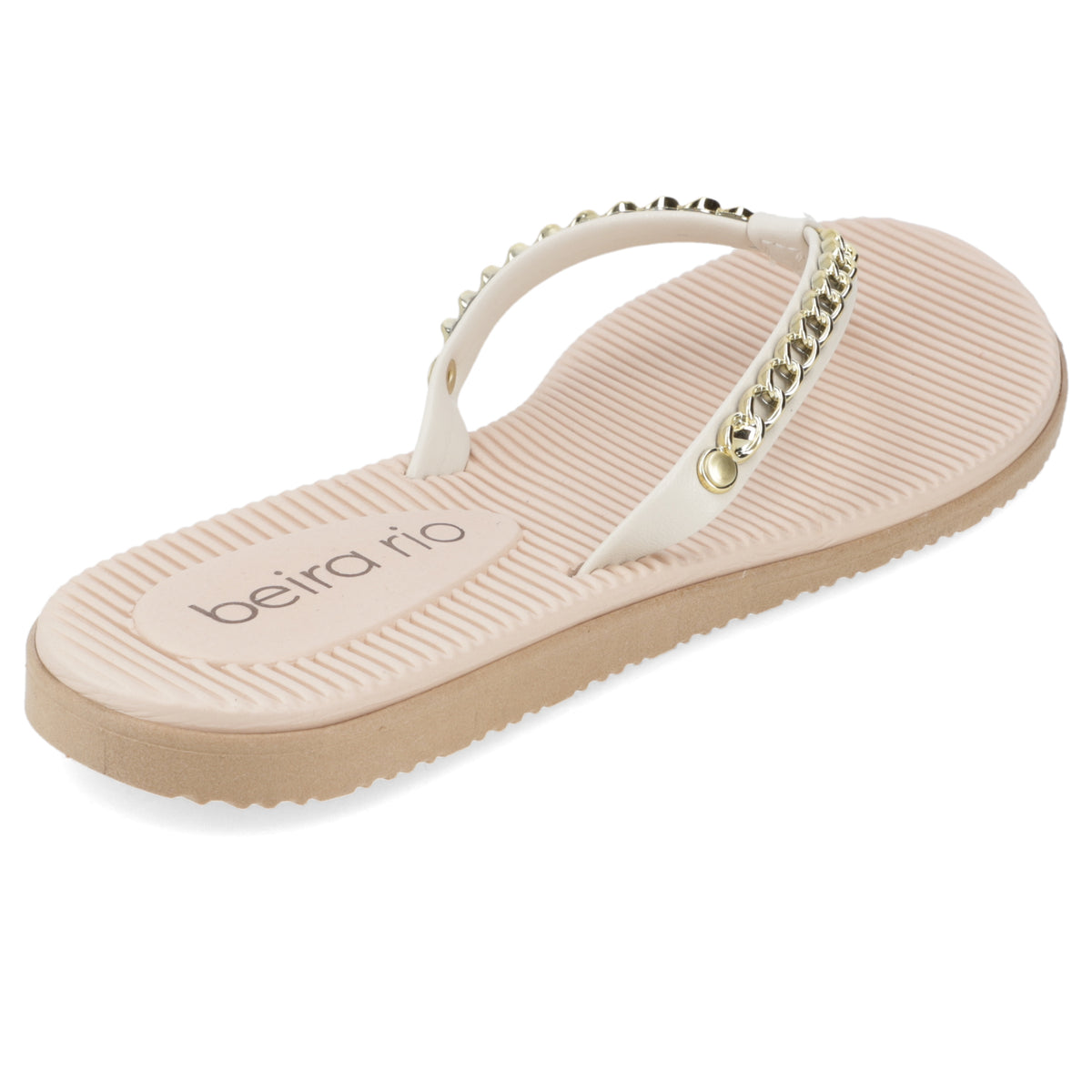 Sandalia Blanco OFF Beira Rio Ecocuero 35 / Blanco OFF