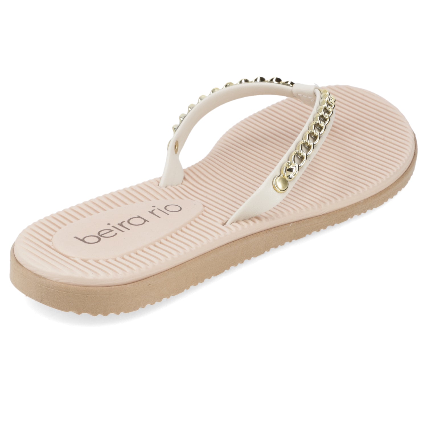 Sandalia Blanco OFF Beira Rio Ecocuero 35 / Blanco OFF