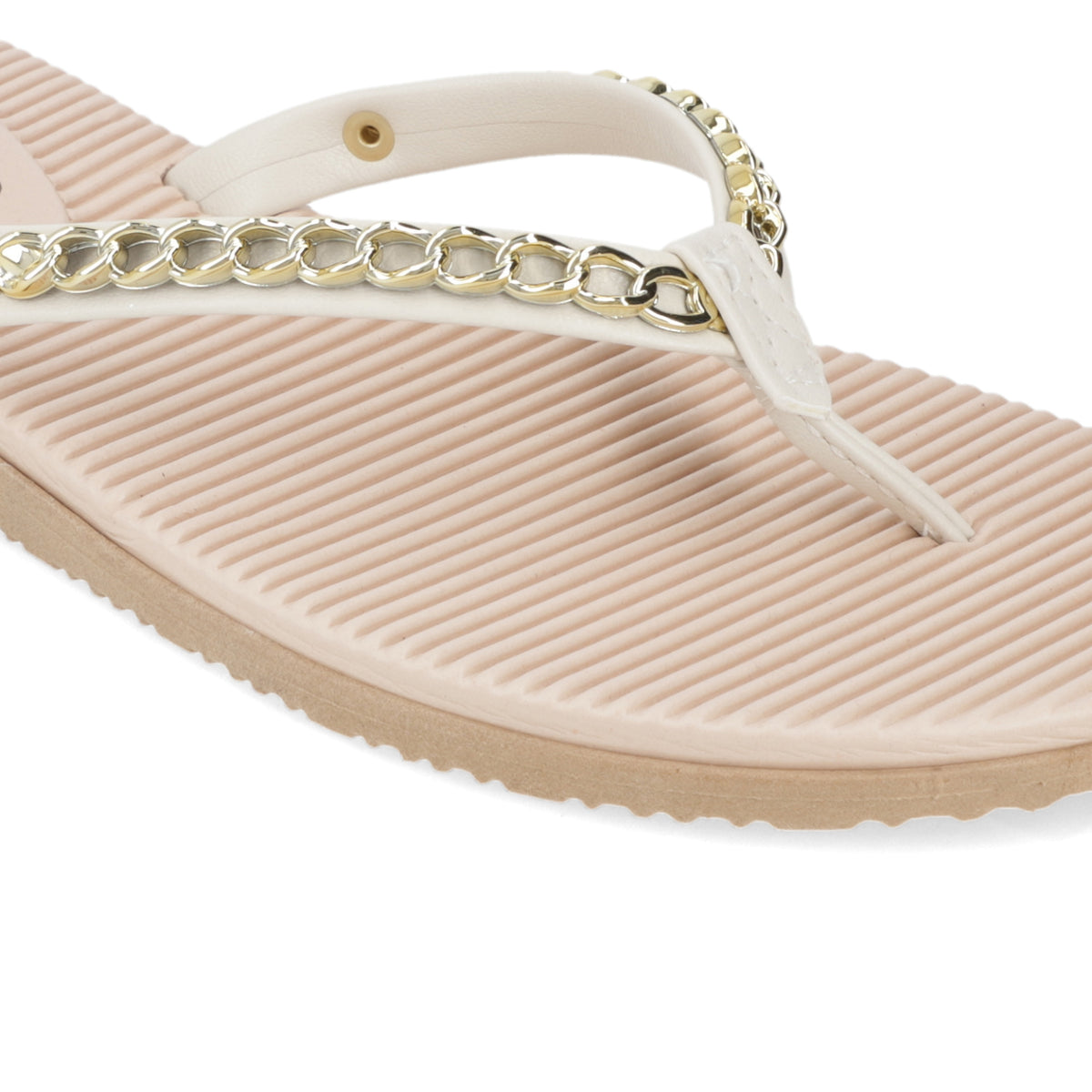 Sandalia Blanco OFF Beira Rio Ecocuero 35 / Blanco OFF