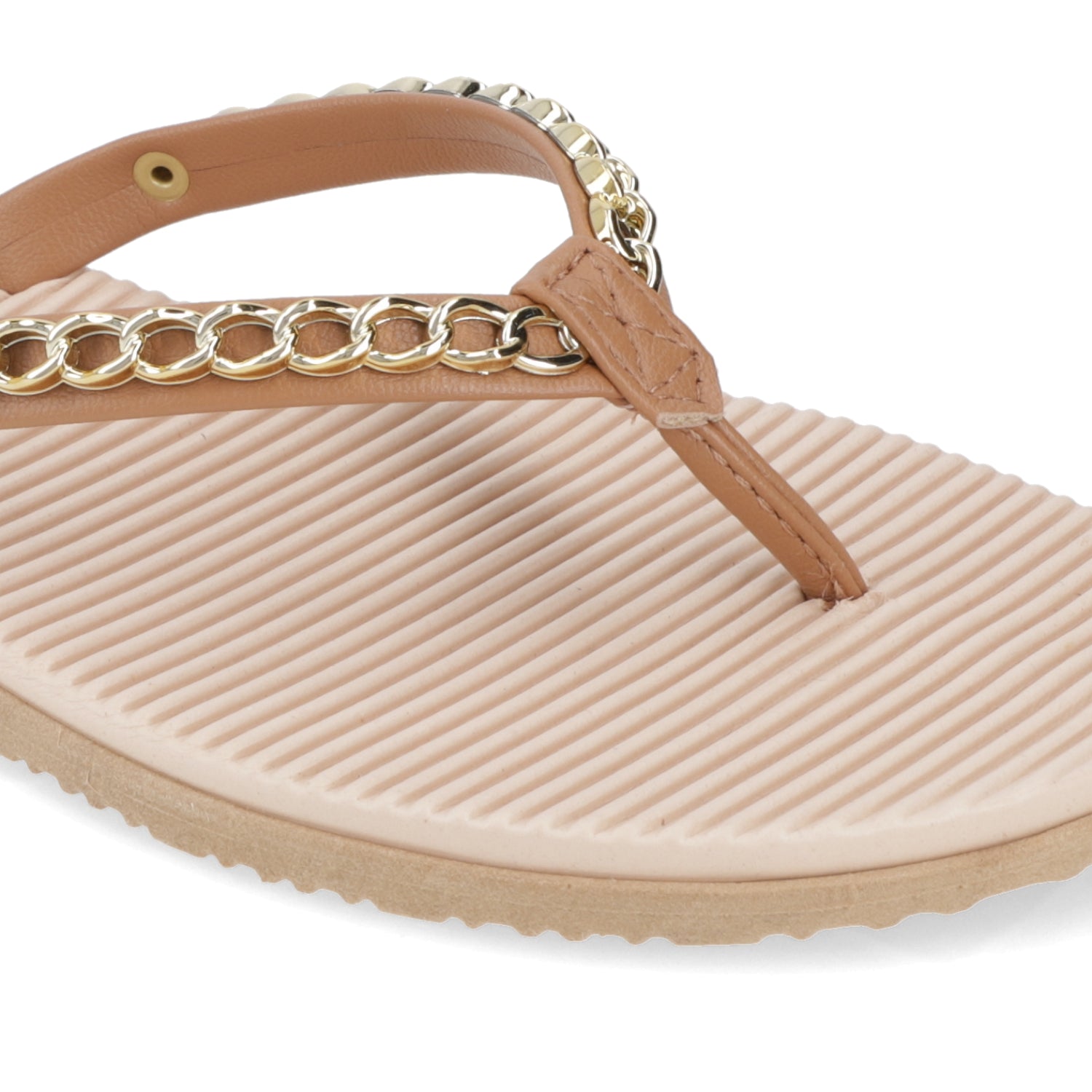 Sandalia Camel Beira Rio Ecocuero 35 / Camel