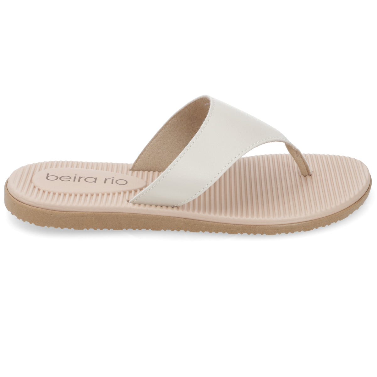 Sandalia Blanco OFF Beira Rio Ecocuero 35 / Blanco OFF