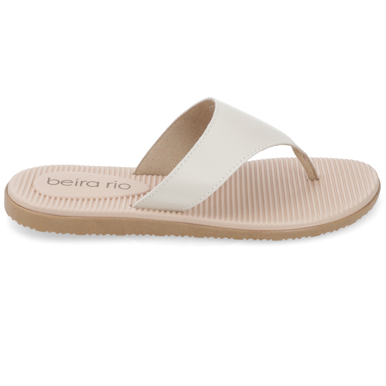Sandalia Blanco OFF Beira Rio Ecocuero 35 / Blanco OFF