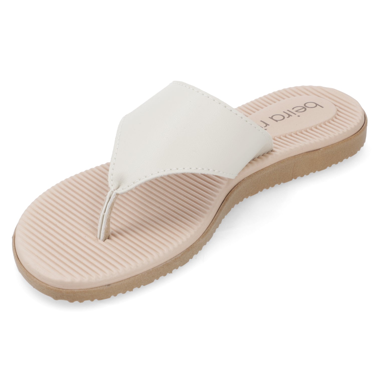 Sandalia Blanco OFF Beira Rio Ecocuero 35 / Blanco OFF