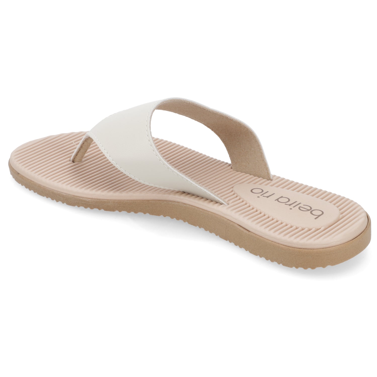 Sandalia Blanco OFF Beira Rio Ecocuero 35 / Blanco OFF