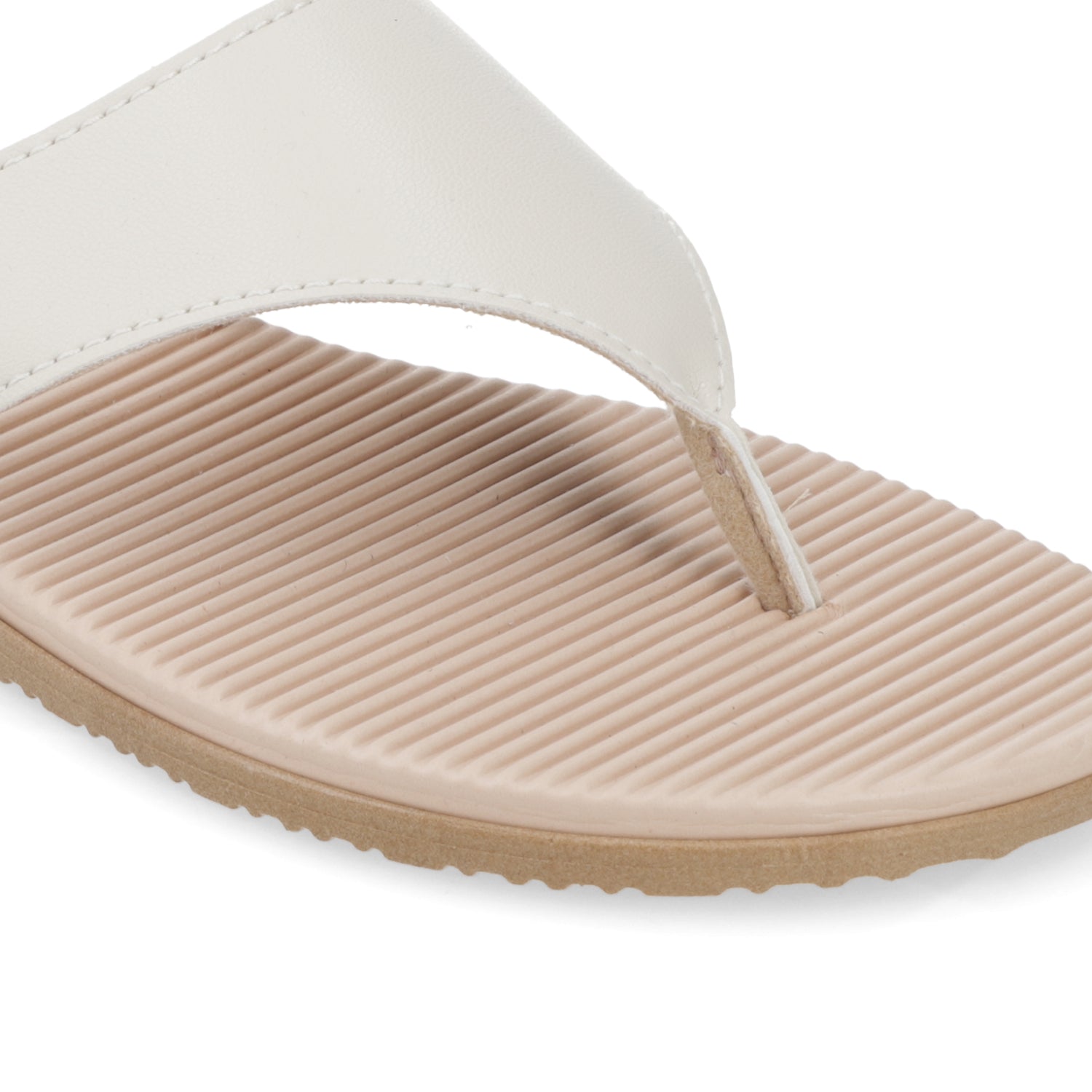 Sandalia Blanco OFF Beira Rio Ecocuero 35 / Blanco OFF