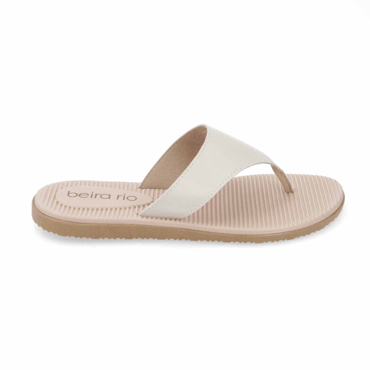 Sandalia Blanco OFF Beira Rio Ecocuero 35 / Blanco OFF