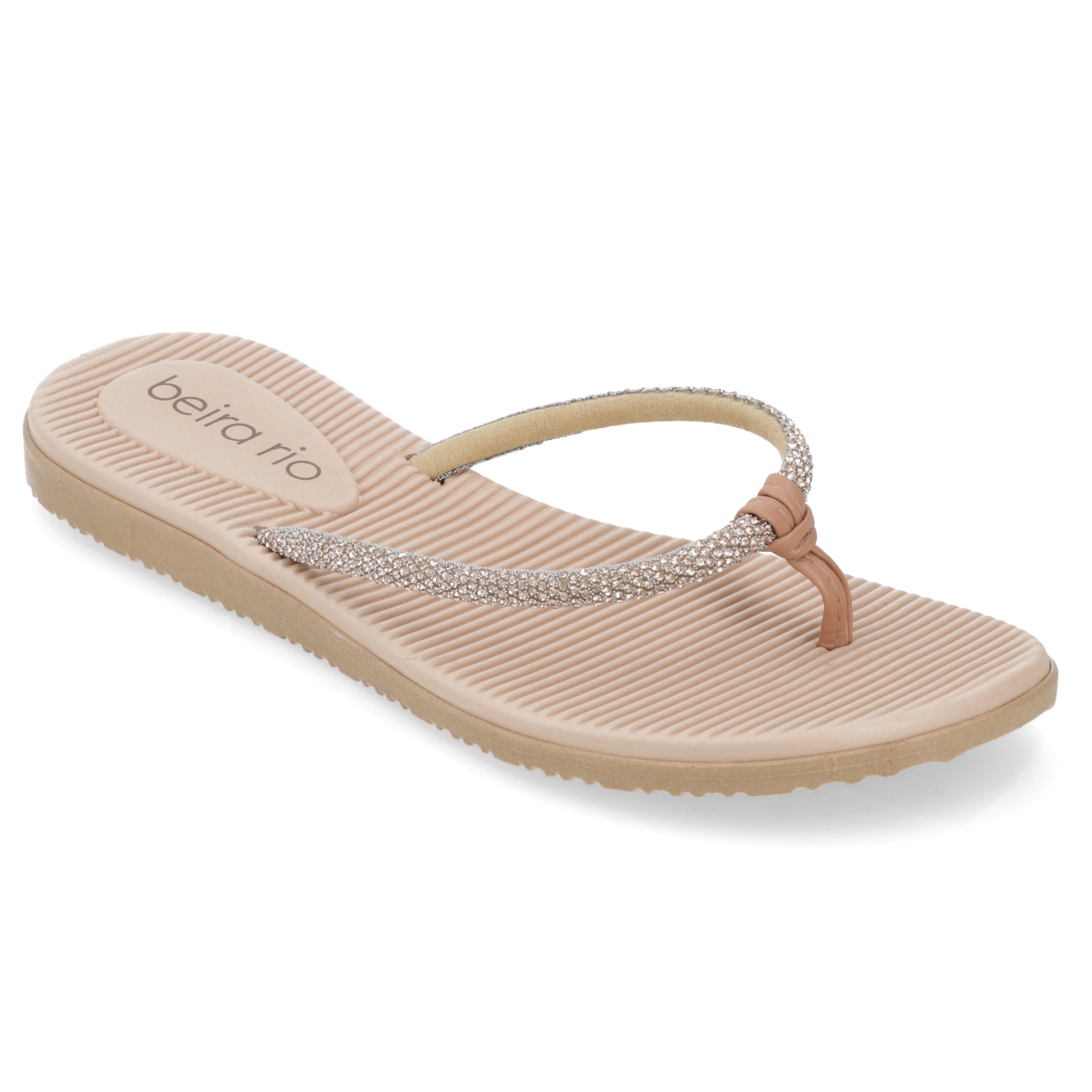 Sandalia Nude Beira Rio Ecocuero 35 / Nude