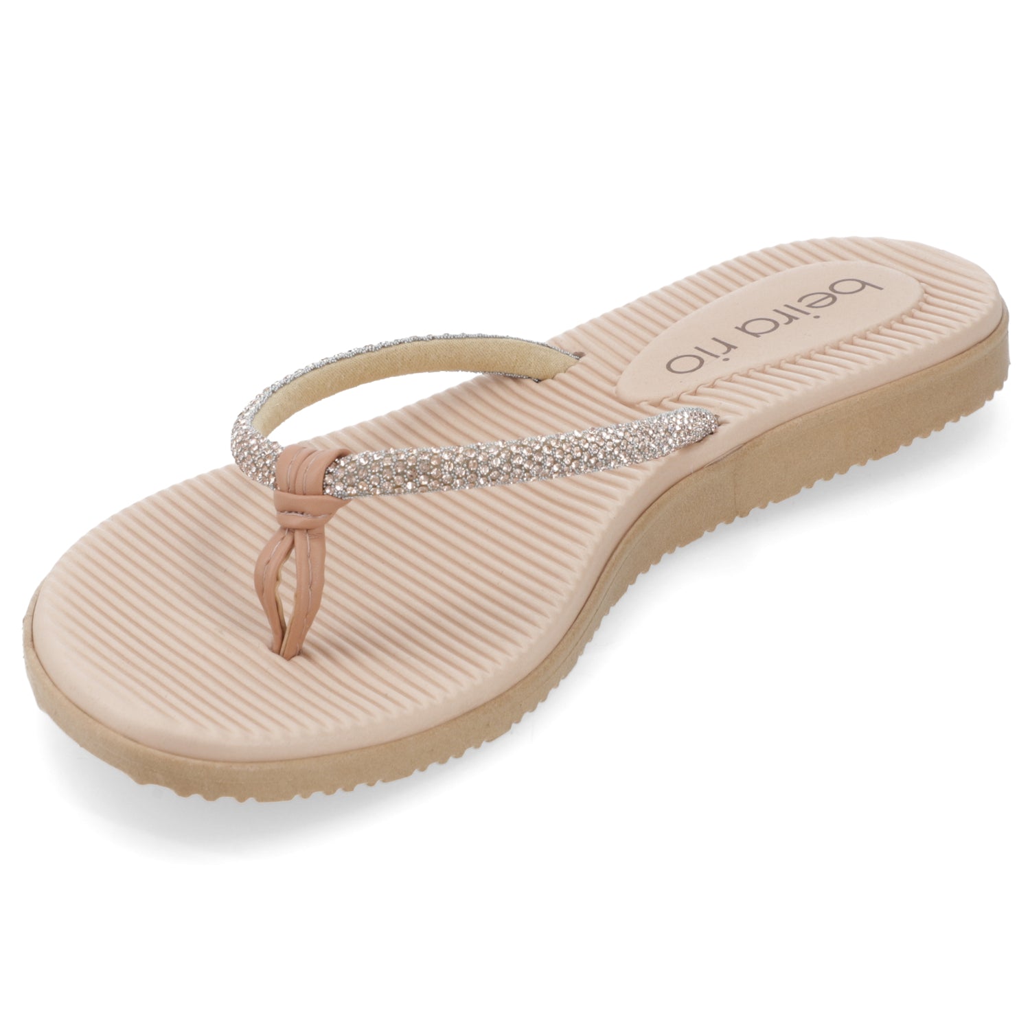 Sandalia Nude Beira Rio Ecocuero 35 / Nude