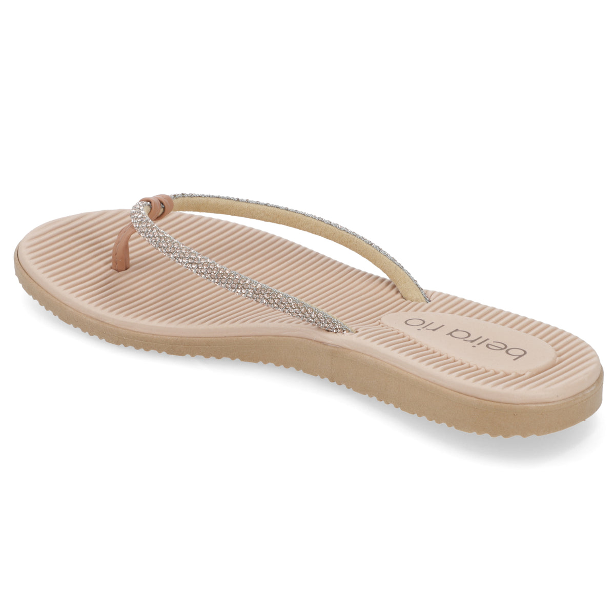 Sandalia Nude Beira Rio Ecocuero 35 / Nude