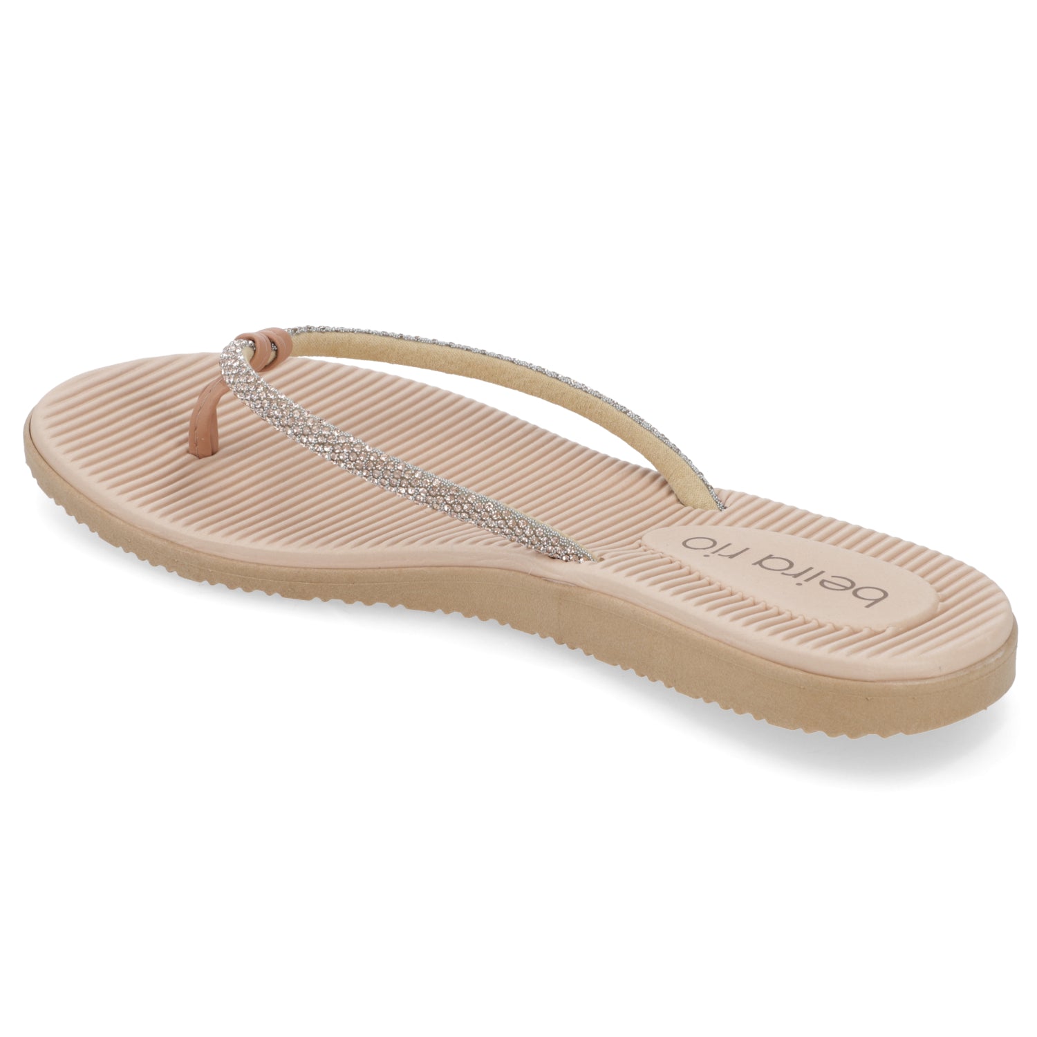 Sandalia Nude Beira Rio Ecocuero 35 / Nude