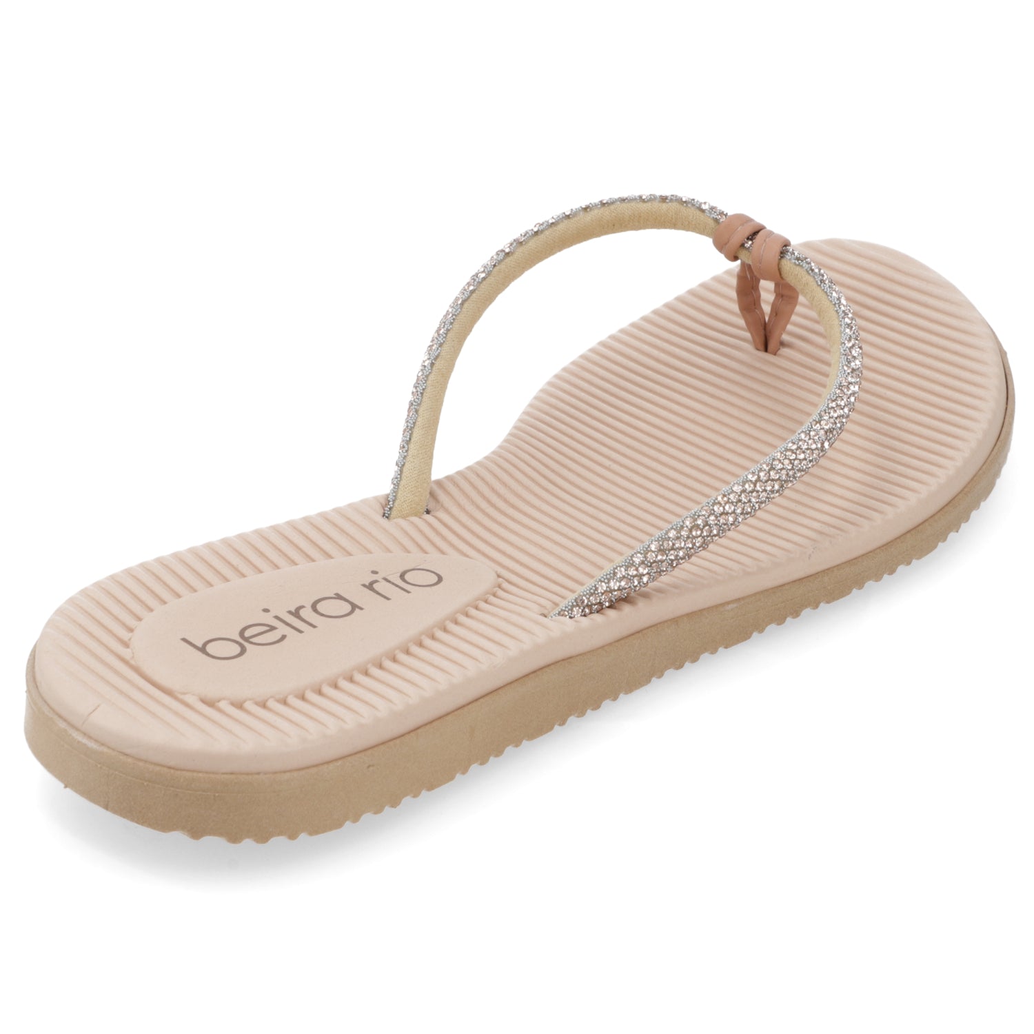 Sandalia Nude Beira Rio Ecocuero 35 / Nude