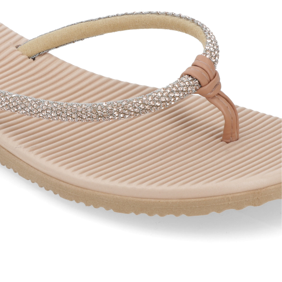 Sandalia Nude Beira Rio Ecocuero 35 / Nude