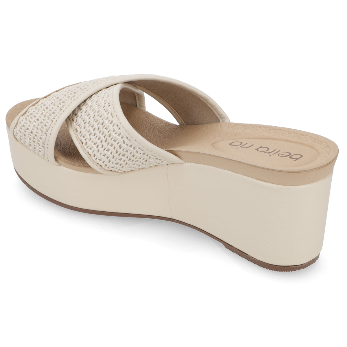 Sandalia Crema Beira Rio 35 / Crema