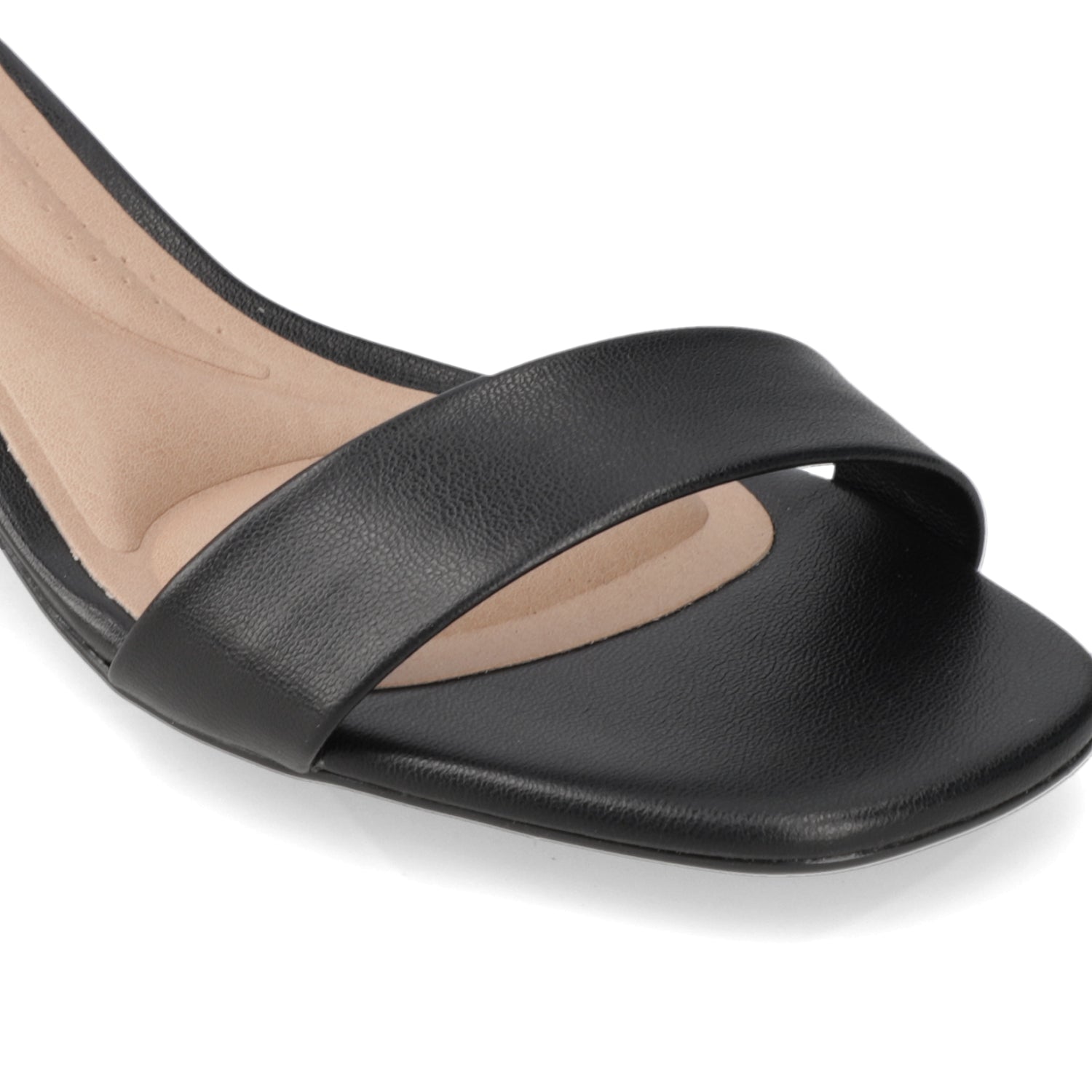 Sandalia Taco Ancho Bajo Negro Beira Rio 35 / Negro