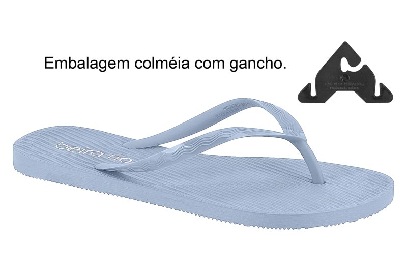 Sandalia de Playa Beira Rio 34 / Celeste