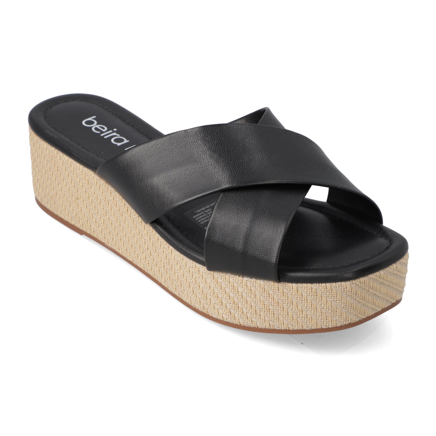 Sandalia Beira Rio EcoCuero Negro 8454-105-9569-21248