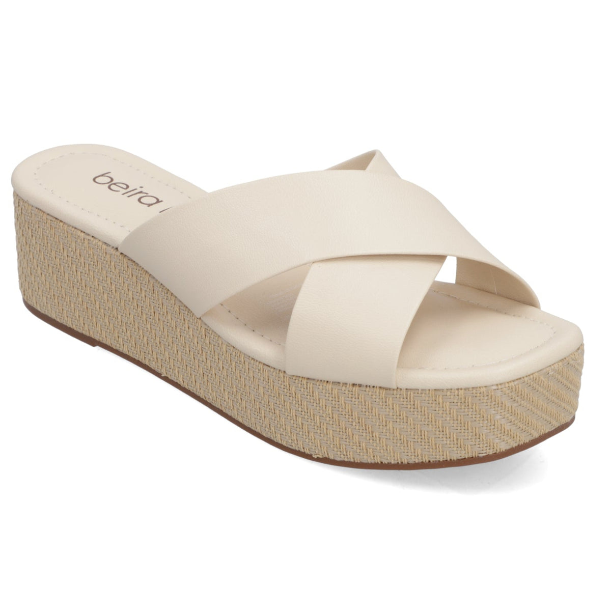 Sandalia Beira Rio EcoCuero Crema 8454-105-9569-95591