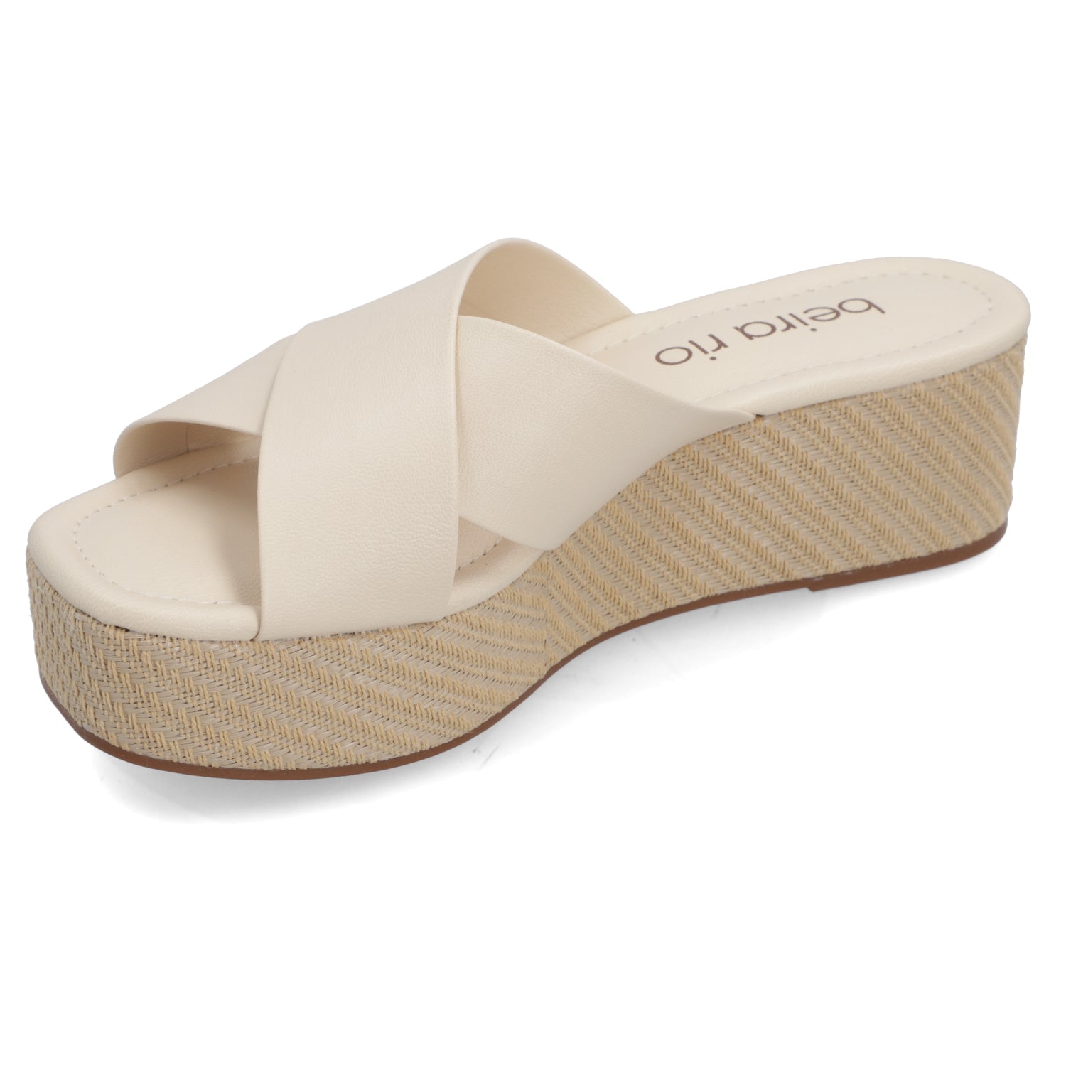 Sandalia Beira Rio EcoCuero Crema 8454-105-9569-95591