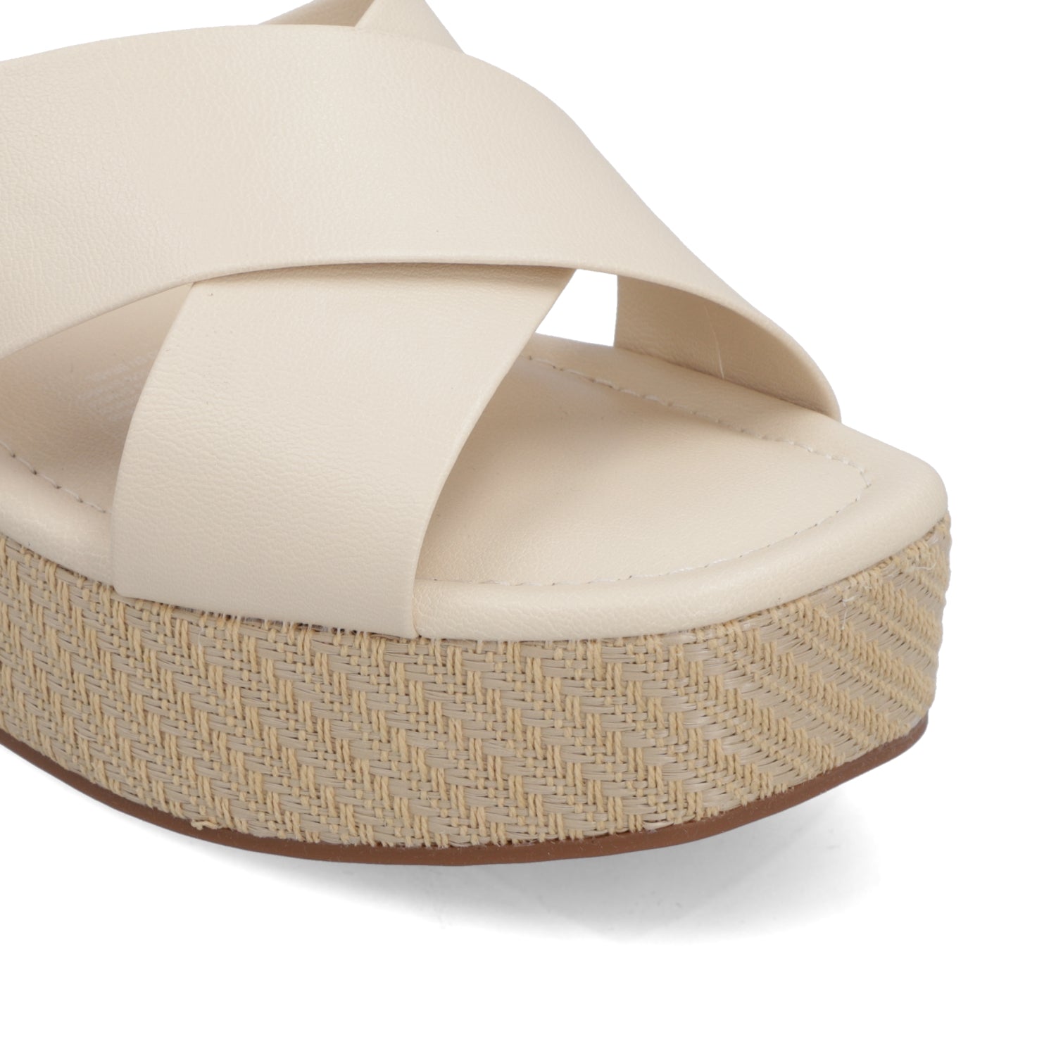 Sandalia Beira Rio EcoCuero Crema 8454-105-9569-95591