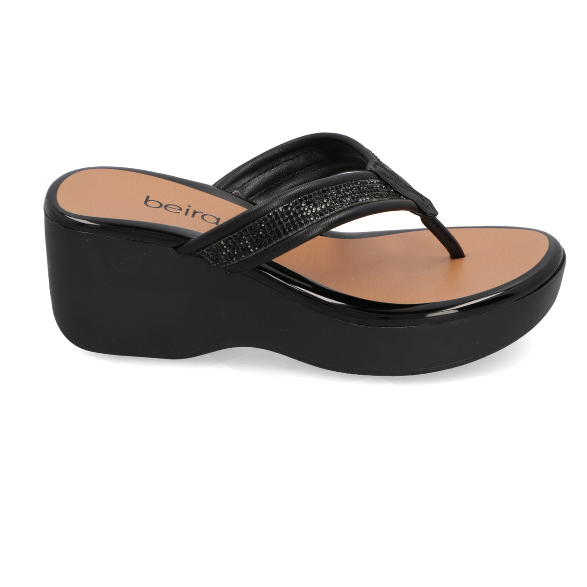 Sandalia Beira Rio EcoCuero Negro 8455-309-26928-15787