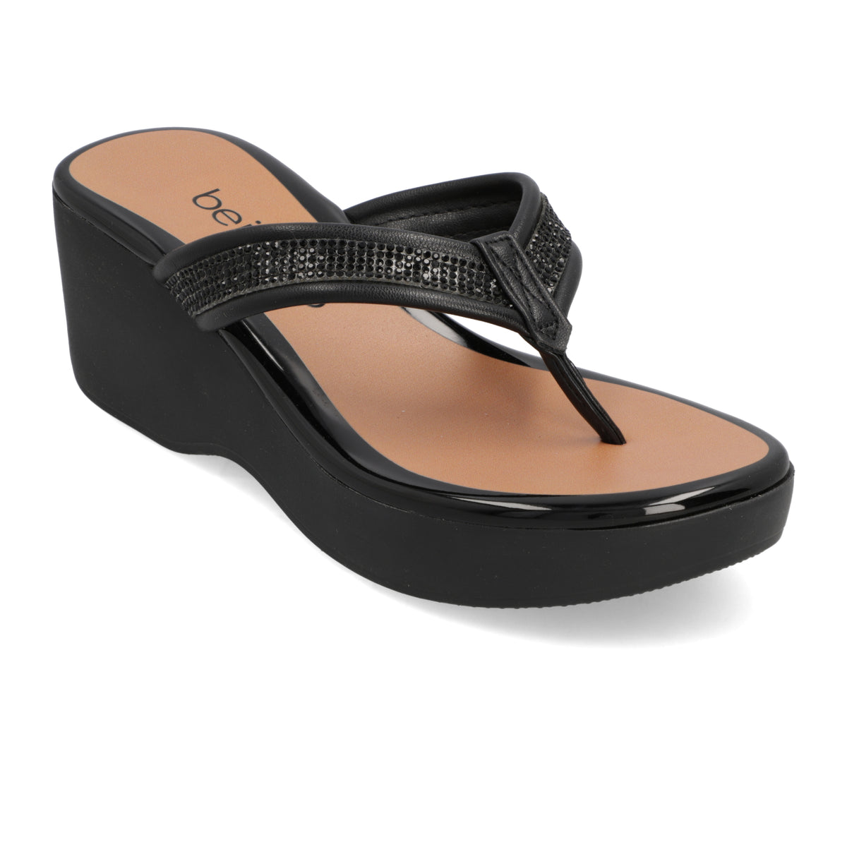 Sandalia Beira Rio EcoCuero Negro 8455-309-26928-15787