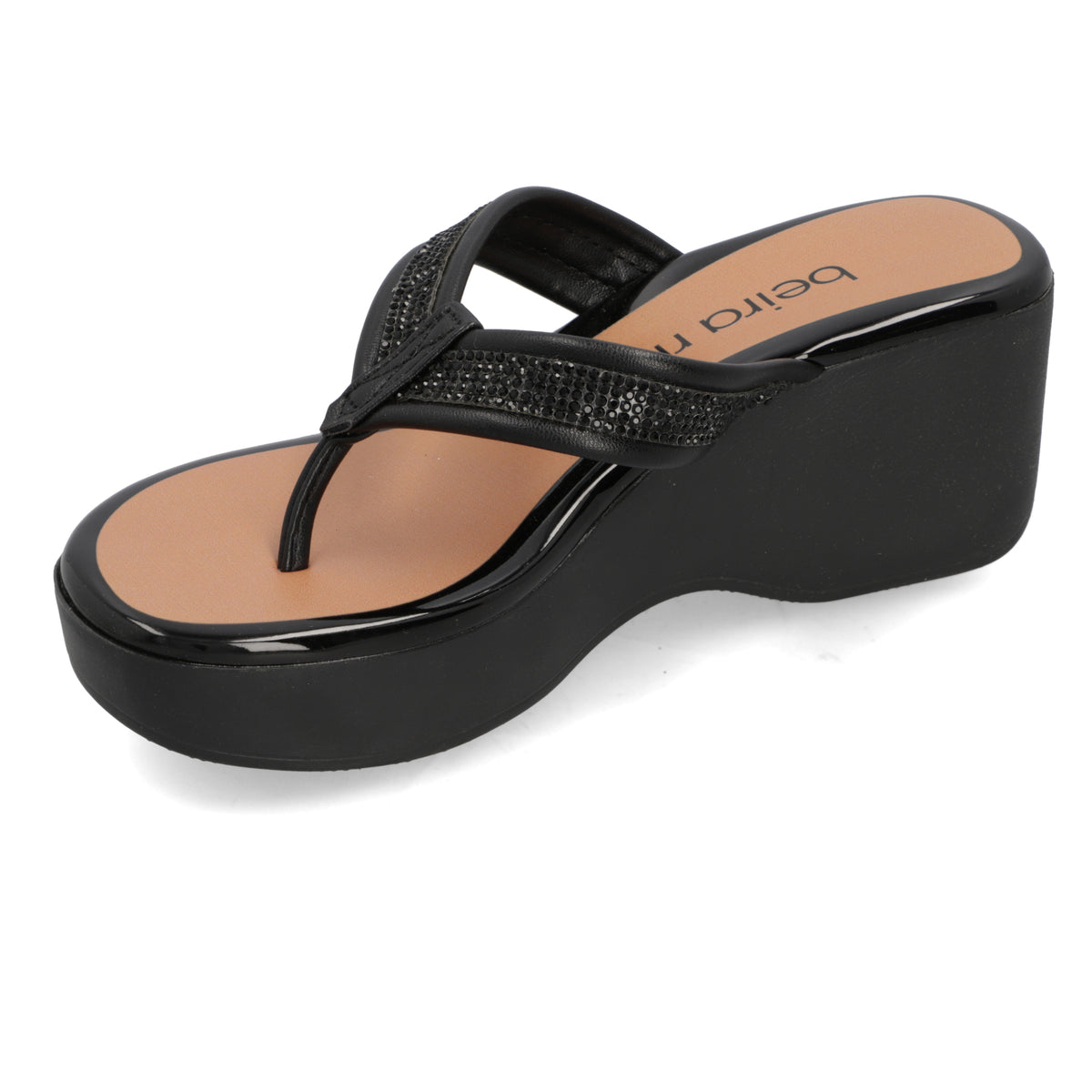 Sandalia Beira Rio EcoCuero Negro 8455-309-26928-15787