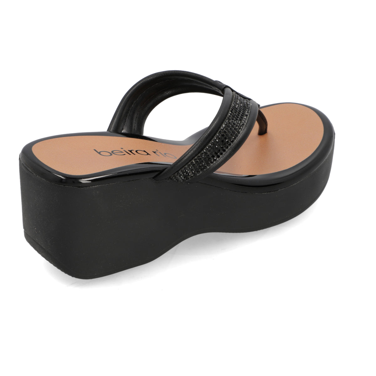 Sandalia Beira Rio EcoCuero Negro 8455-309-26928-15787