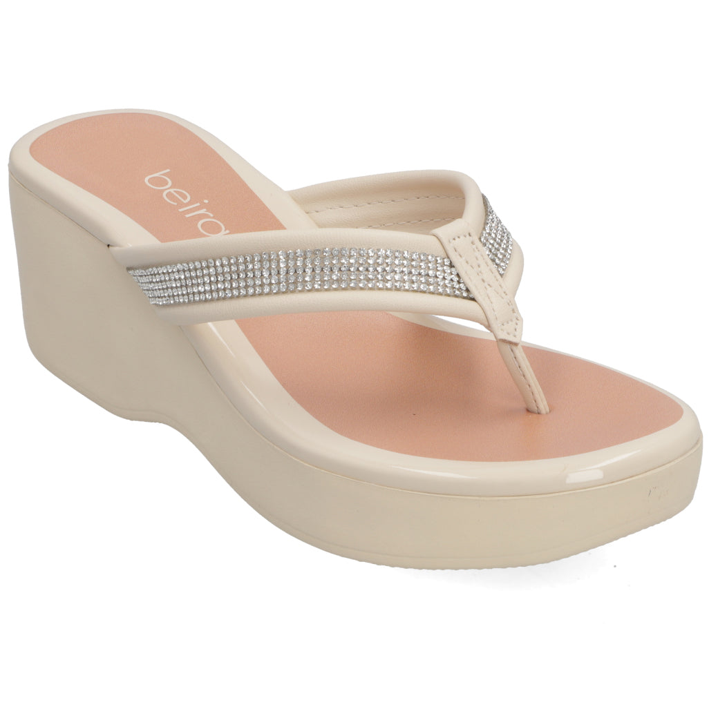 Sandalia Beira Rio Crema