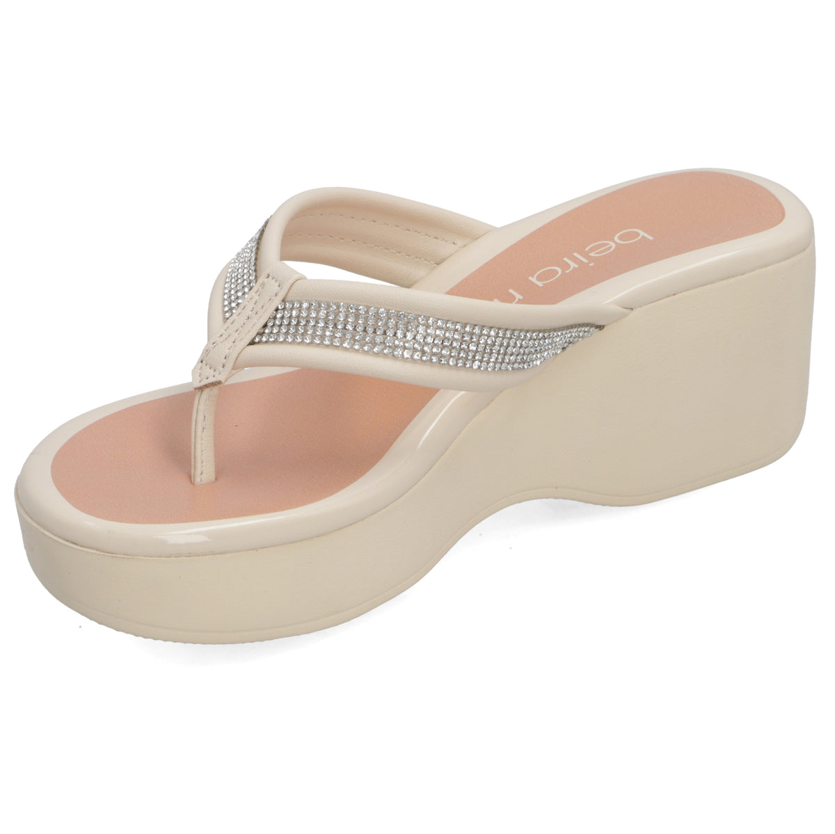 Sandalia Beira Rio Crema