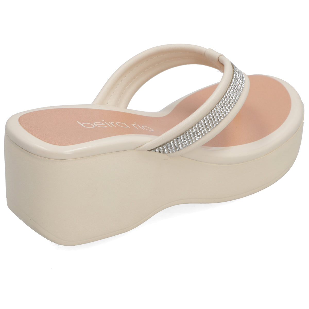 Sandalia Beira Rio Crema