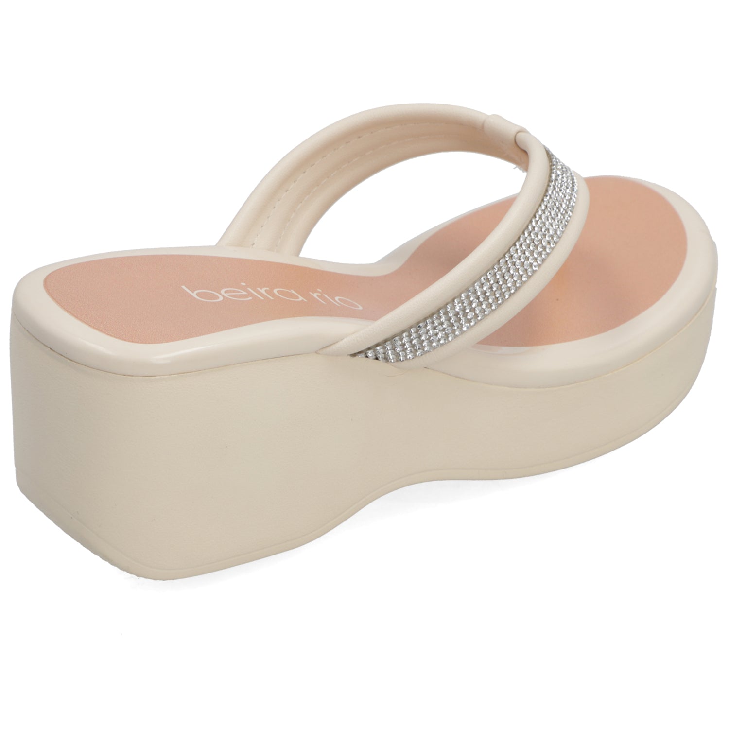 Sandalia Beira Rio Crema