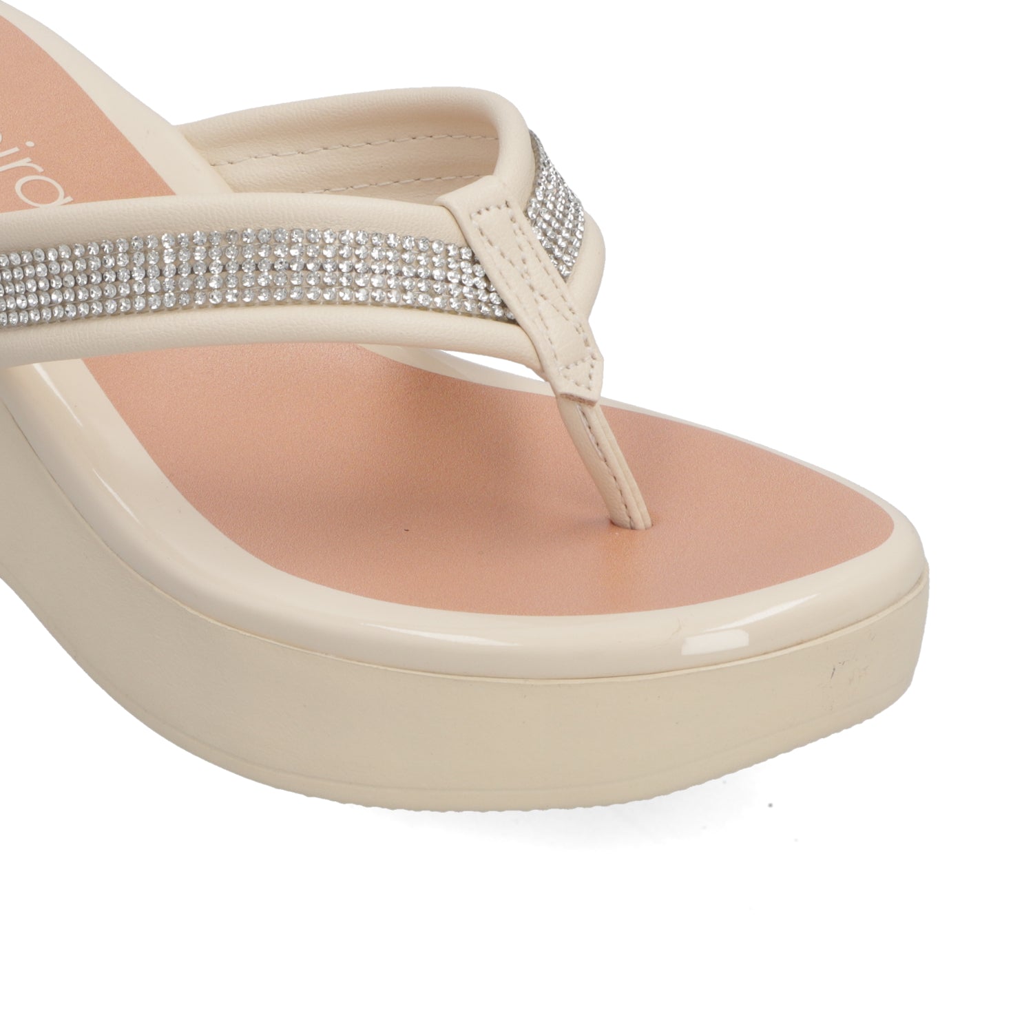 Sandalia Beira Rio Crema