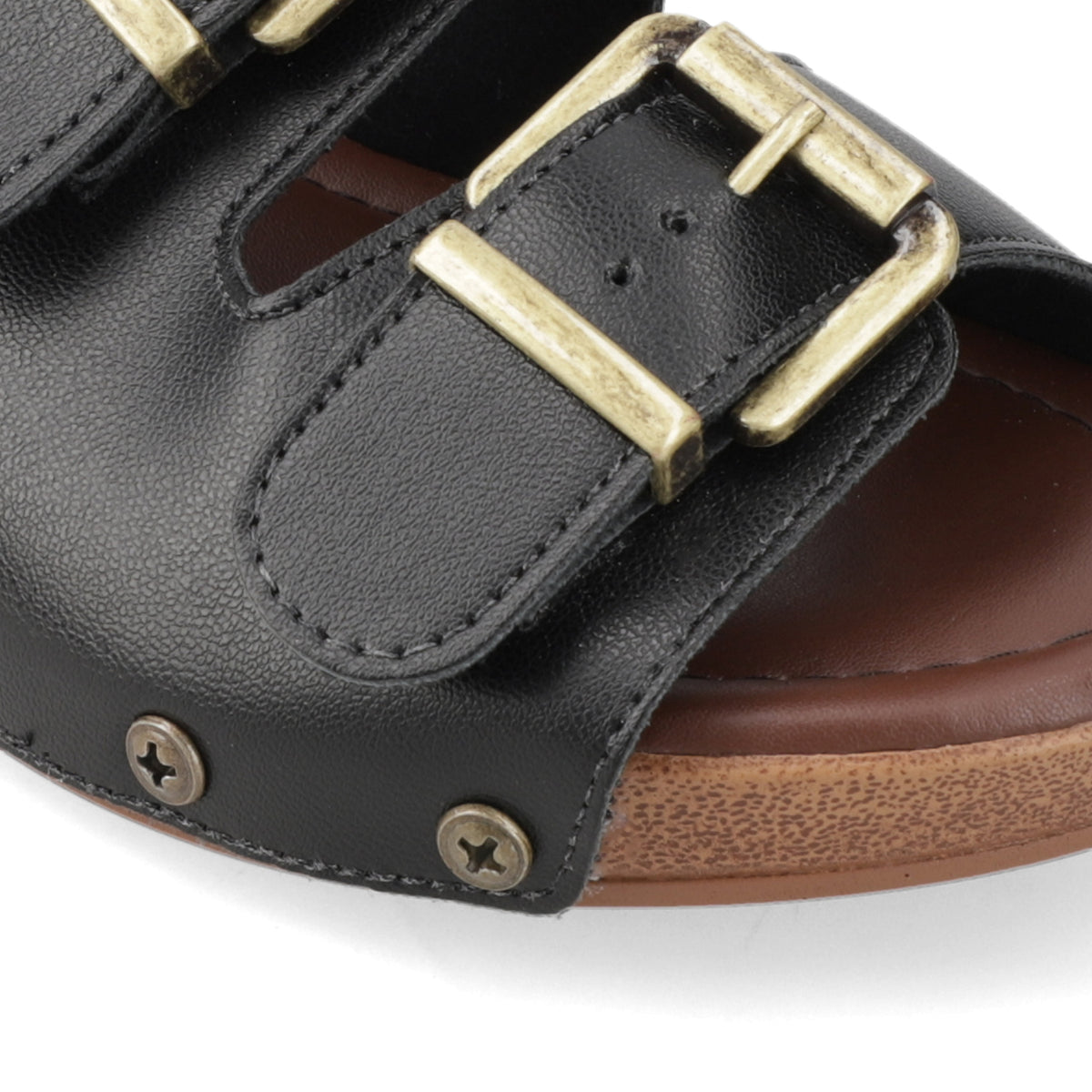 Sandalia Negro Beira Rio Ecocuero 35 / Negro